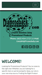 Mobile Screenshot of diamondbackpromotions.com